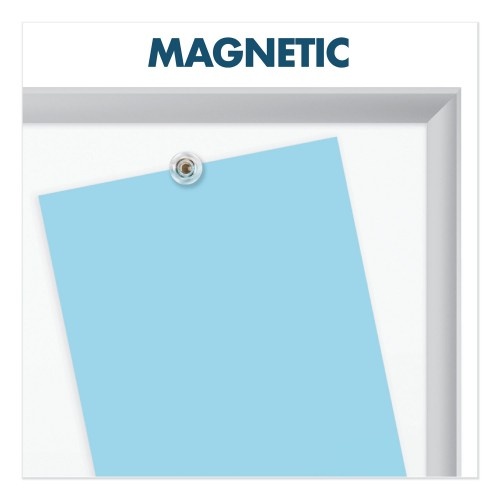 Quartet Classic Series Porcelain Magnetic Dry Erase Board, 60 X 36, White Surface, Silver Aluminum Frame
