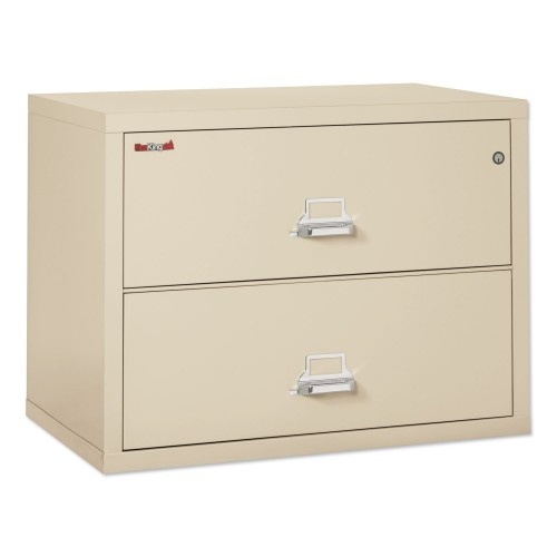 Fireking Two-Drawer Lateral File, 37.5W X 22.13D X 27.75H, Ul Listed 350, Letter/Legal, Parchment