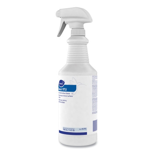Diversey Glance Glass And Multi-Surface Cleaner, Original, 32 Oz Spray Bottle, 12/Carton
