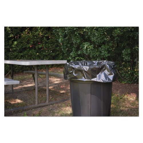 Abilityone 810501 Skilcraft Insect Repellent Trash Bags, 45 Gal, 2 Mil, 40 X 45, Black, 65/Box