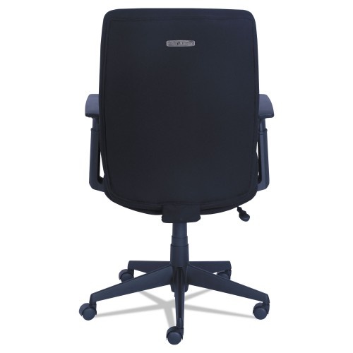 La-Z-Boy Baldwyn Series Mid Back Task Chair, Supports Up To 275 Lbs., Black Seat/Black Back, Black Base