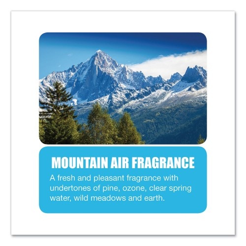 Big-D Metered Concentrated Room Deodorant, Mountain Air Scent, 7 Oz Aerosol, 12/Carton