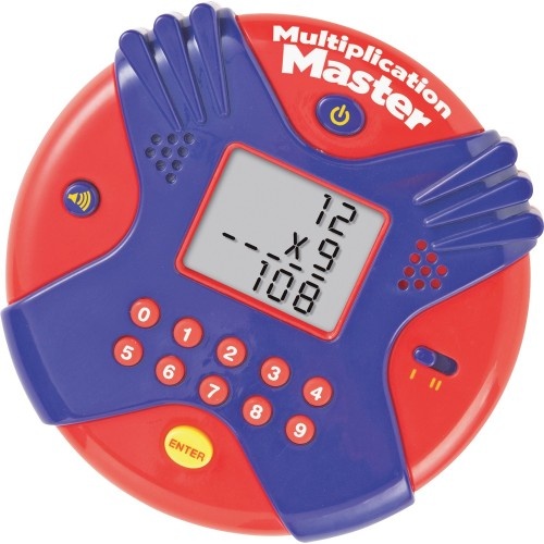 Learning Resources Multiplication Master Electronic Flash Card Game