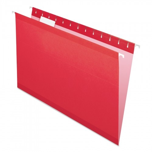 Pendaflex Colored Reinforced Hanging Folders, Legal Size, 1/5-Cut Tab, Assorted, 25/Box