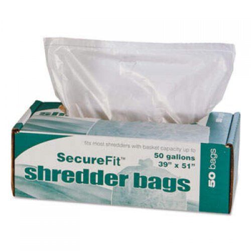 Abilityone 810501 Heavy-Duty Shredder Bags, 50 Gal Capacity, 50/Bx