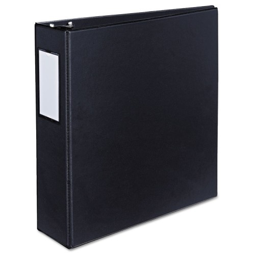Avery Durable Non-View Binder With Durahinge And Slant Rings, 3 Rings, 3" Capacity, 11 X 8.5, Black,
