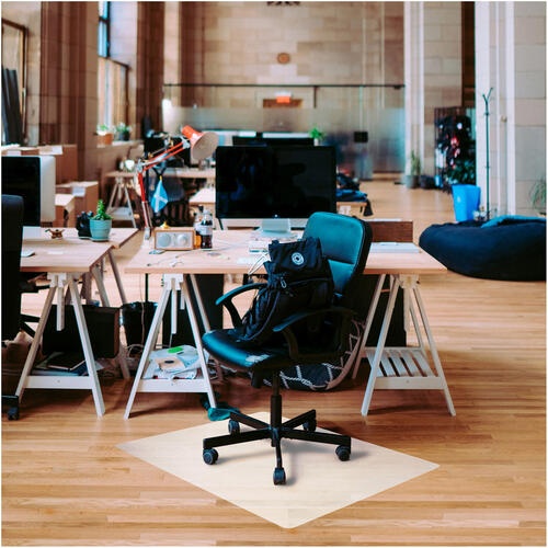 Ecotex Revolutionmat Polypropylene Chair Mat Anti-Slip For Hard Floors 46 X 57" Rectangular