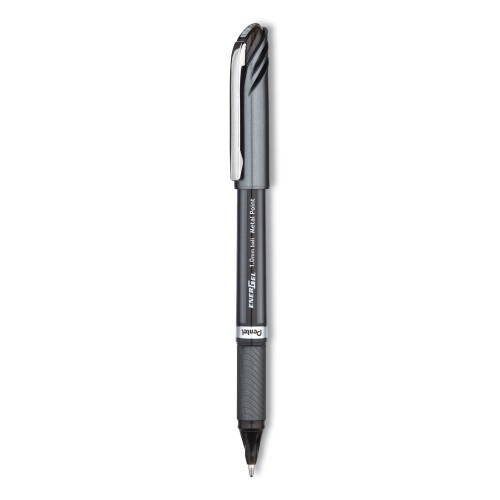 Pentel Energel Nv Gel Pen, Stick, Bold 1 Mm, Black Ink, Black Barrel, Dozen