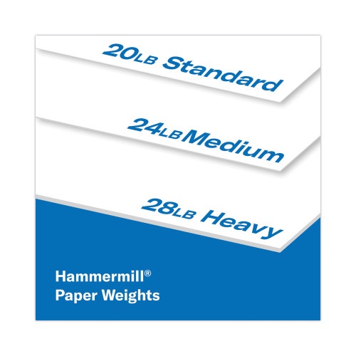 Hammermill Great White 30 Recycled Print Paper, 92 Bright, 20 Lb Bond Weight, 8.5 X 11, White, 500 Sheets/Ream, 10 Reams/Carton