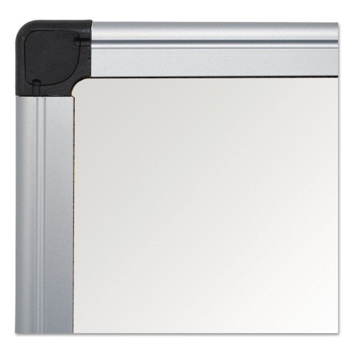 Dry Erase Board with Aluminum Frame, 36 x 24, Melamine White