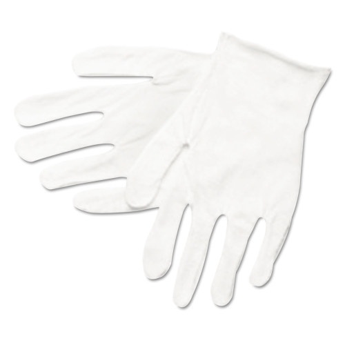 Mcr Safety Cotton Inspector Gloves, Men's, Reversible, Dozen