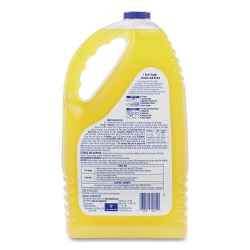 Lysol Brand Clean And Fresh Multi-Surface Cleaner, Sparkling Lemon And Sunflower Essence, 144 Oz Bottle, 4/Carton