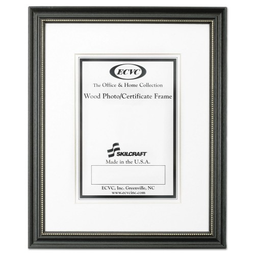 Abilityone 710501 Skilcraft Black Frames, Certificate/Photo, 10 X 14, 6/Ct