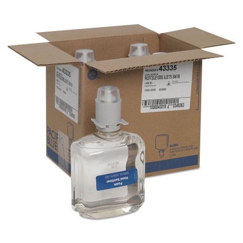 Georgia-Pacific Pacific Blue Ultra Sanitizer Manual Refill, Unscented, 1000 Ml, 4/Carton