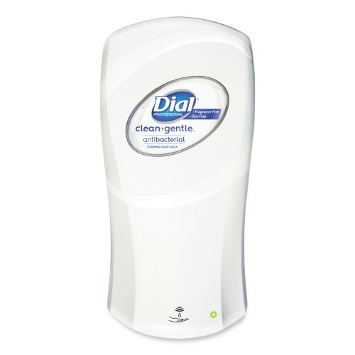 Dial Clean+Gentle Antibacterial Foaming Hand Wash Refill For Fit Touch Free Dispenser, Fragrance Free, 1 L, 3/Carton