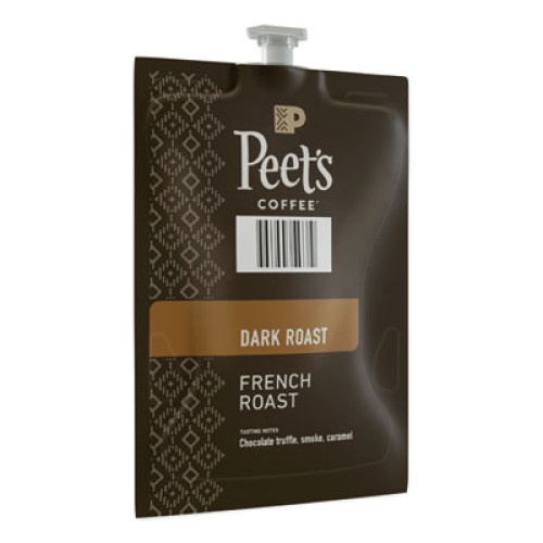 Peet's Coffee & Tea Flavia Ground Coffee Freshpacks, French Roast, 0.35 Oz Freshpack, 76/Carton