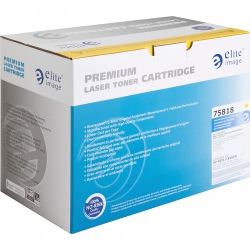 Elite Image Remanufactured Laser Toner Cartridge - Alternative For Hp 507A - Yellow - 1 Each