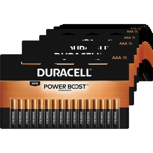 Duracell Coppertop Alkaline AAA Battery 16-Packs - For Multipurpose - AAA - 1.5 V DC - 16 / Pack Duracell Coppertop Alkaline AAA Battery 16-Packs - For Multipurpose - AAA - 1.5 V DC - 16 / Pack