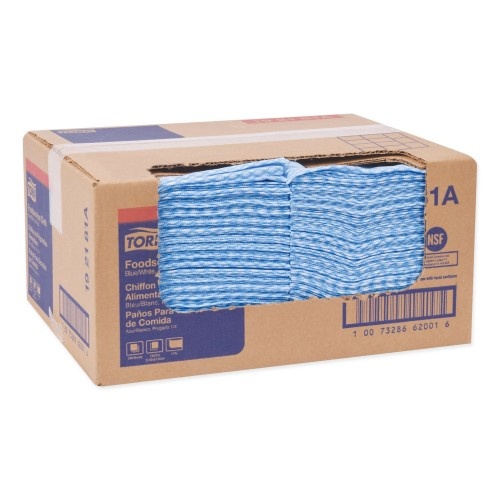 Tork Foodservice Cloth, 13 X 21, Blue, 240/Carton