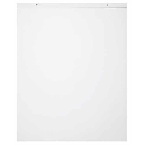 Ampad Flip Charts/Easel Pads, 27 x 34; 3 hole Drilled, UnRuled, 50 Sheets