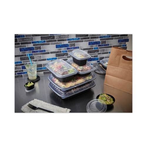 Pactiv Earthchoice Entree2go Takeout Container Vented Lid, 5.65 X 4.25 X 0.93, Clear, Plastic, 600/Carton