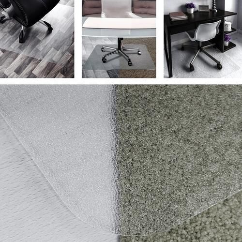 Floortex Cleartex Unomat Anti-Slip Hard Floor/Very Low Pile Carpet Rectangular Chair Mat