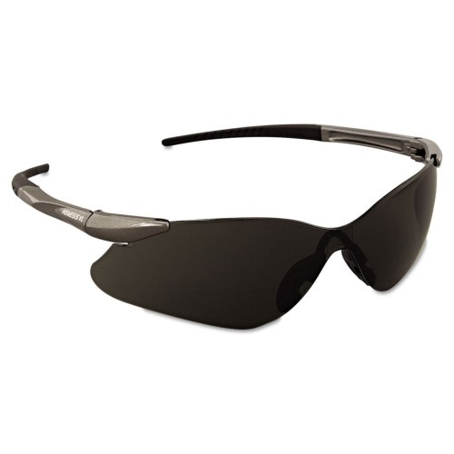 Kleenguard V30 Nemesis Vl Safety Glasses, Gun Metal Frame, Smoke Lens