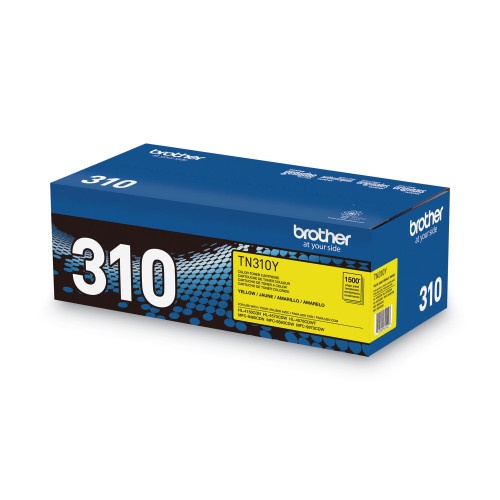 Brother Toner, 1,500 Page-Yield, Yellow
