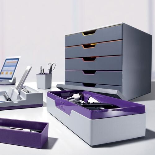 Durable® Varicolor® Desktop 5 Drawer Organizer