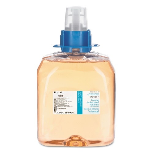 Provon Foam Antimicrobial Handwash, Moisturizer, Fmx-12 Dispenser, Light Floral, 1,250 Ml Pump Ea)