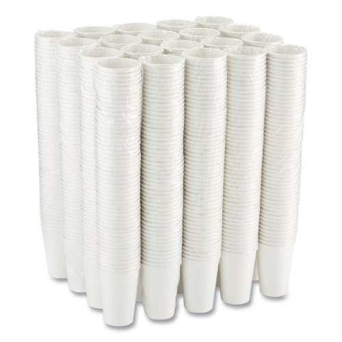 Dixie Paper Cups, Hot, 16 Oz, White, 1000/Carton