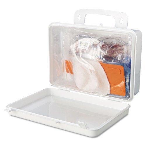 Impact Bloodborne Pathogen Cleanup Kit, 10 X 7 X 2.5, Osha Compliant, Plastic Case