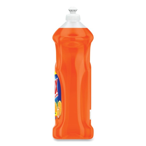 Ajax Dish Detergent, Liquid, Antibacterial, Orange, 52 Oz, Bottle, 6/Carton