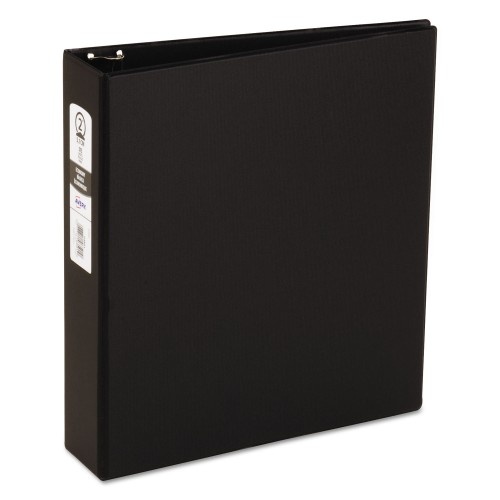 Avery Economy Non-View Binder With Round Rings, 3 Rings, 2" Capacity, 11 X 8.5, Black,