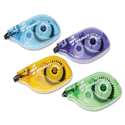 Tombow® MONO Hybrid Style Correction Tape, Non-Refillable, Clear  Applicator, 0.17 x 394, 10/Pack