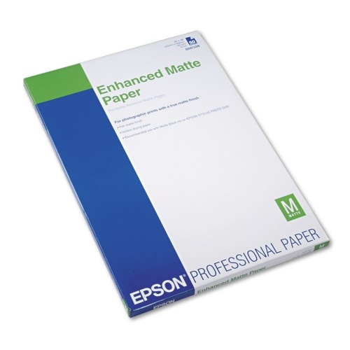 Epson Ultra Premium Matte Presentation Paper, 10 Mil, 13 X 19, Matte White, 50/Pack