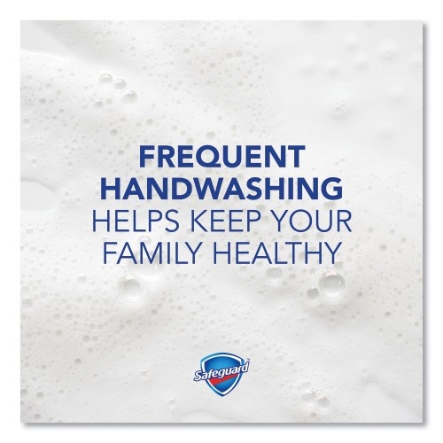 Safeguard Antibacterial Foam Hand Soap, E-2 Formula, 1200 Ml Refill, 4/Carton