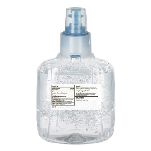 Purell Advanced Hand Sanitizer Green Certified Gel Refill, For Ltx-12 Dispensers, 1,200 Ml, Fragrance-Free Ea)