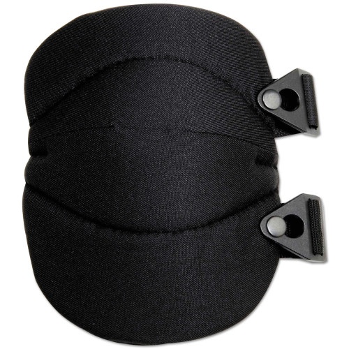 Ergodyne Proflex 230 Wide Soft Cap Knee Pad, Buckle Closure, One Size Fits Most, Black