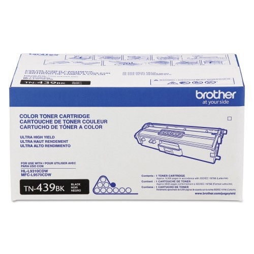 Brother Ultra High-Yield Toner Cartridge, 9,000 Page-Yield, Black