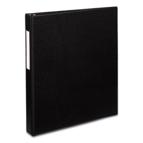 Avery Durable Non-View Binder With Durahinge And Ezd Rings, 3 Rings, 1" Capacity, 11 X 8.5, Black
