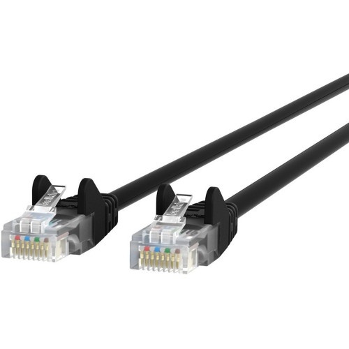 Belkin RJ45 Category 6 Snagless Patch Cable - 14 ft - Black