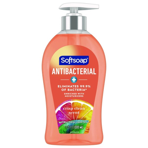 Softsoap Antibacterial Hand Soap, Crisp Clean - 11.25 oz Pump Bottle