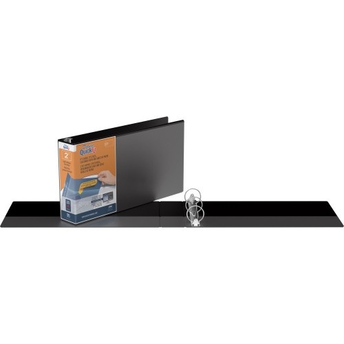 Quickfit Landscape Round Ring View Binder For Spreadsheets