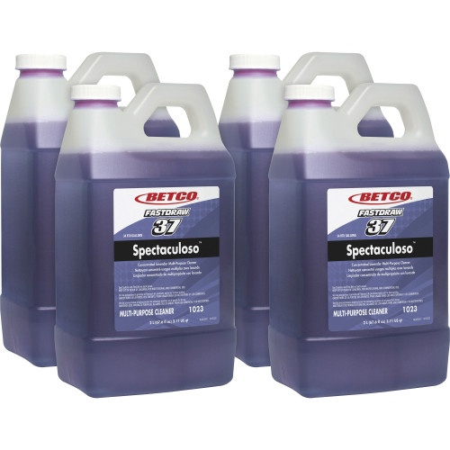 Betco Spectaculoso Multipurpose Cleaner, Lavender Scent, 67.6 oz Bottle, 4/Carton