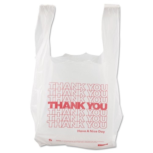 Barnes Paper Company Thank You High-Density Shopping Bags
