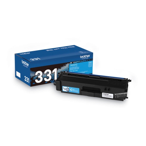 Brother Cyan Toner Cartridge, 1,500 Page-Yield, TN331C