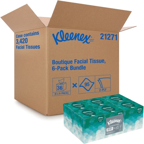 Kleenex Boutique White Facial Tissue for Business
