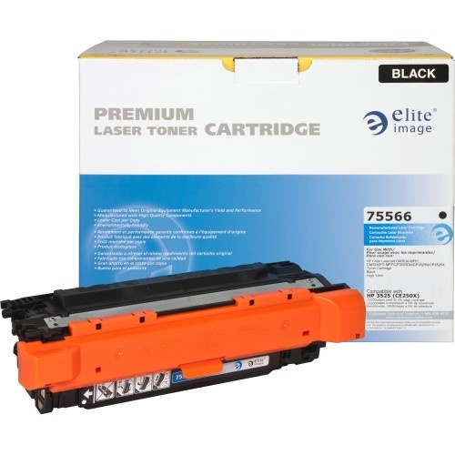 Elite Image Remanufactured Laser Toner Cartridge - Alternative for HP 504X (Black, 1 Each)