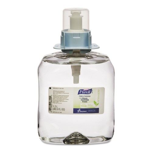 AbilityOne 852001 Skilcraft Purell Refill Foam Hand Sanitizer - 1,200 Ml, 3/Box